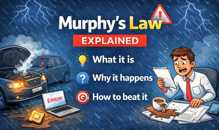 মার্ফি’স ল: কেন সম্ভাব্য ভুলগুলো বাস্তবে ঘটেই যায়?